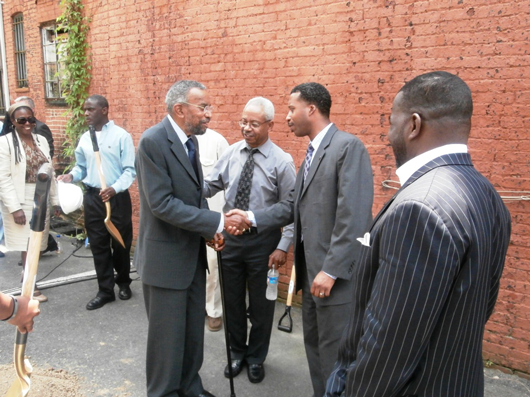 Mr.Clark, RAP Board Chair, John-Mercer & Councilman Kenyan McDuffie